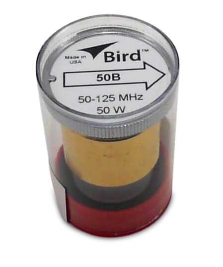 その他 BIRD ELEMENTS 50W 50-125MHz M-822 Bird Electronic - Bird Element 50B 50W 50-125 MHz #BRD-50B