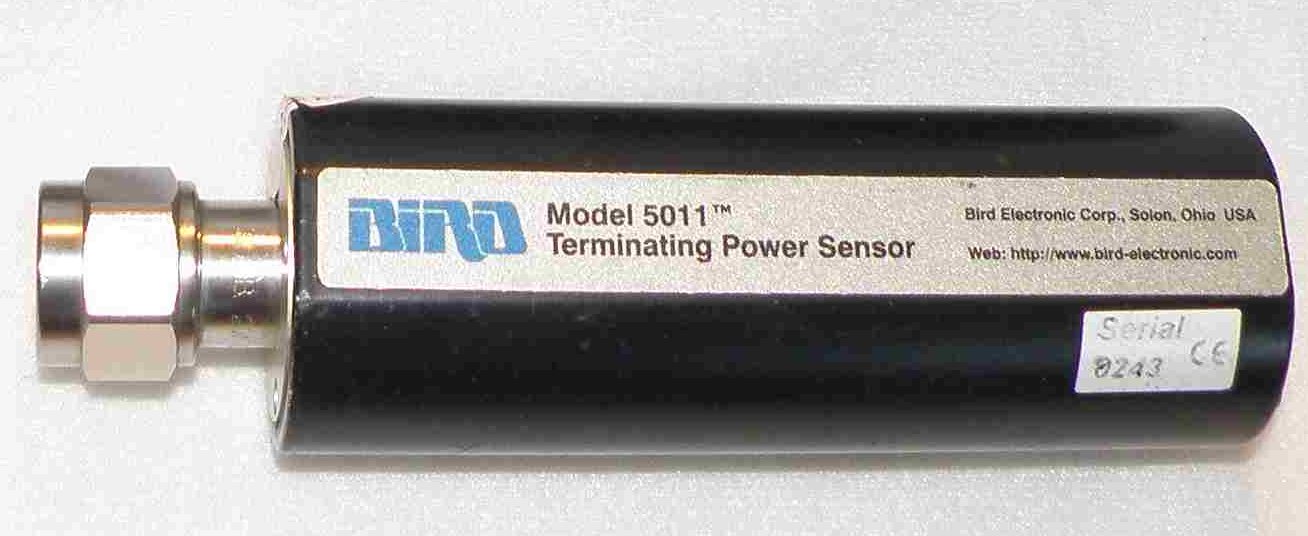 Bird 5011 Terminating RF Power Sensor 40 MHz - 4 GHz (Used) Bird 5011 Terminating WPS Sensor
