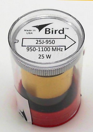 Bird Element 25J-950 25W 950-1100 MHz Bird 25J-950