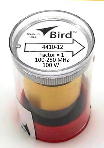 Bird Element 4410-12 100mW-100W 100-250 MHz Bird 4410-12