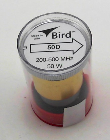 Bird Element 50D 50W 200-500 MHz Bird 25D