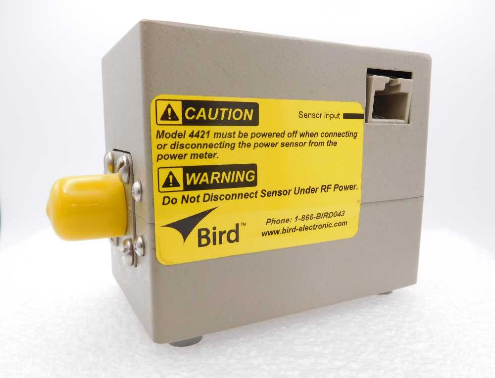 Shopping Rf Sensor Bird Electronic - Bird 4022 RF Power Sensor - 25-1000 MHz - 0.3W ...