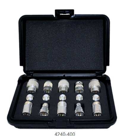 Pair UHF Female Quick Change Connectors For Bird 43 Wattmeter - LANDS UHF-55-TSN