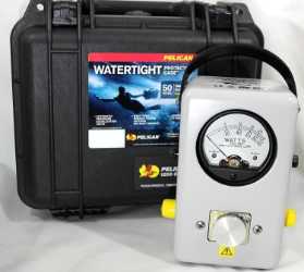 Bird 43 Thruline RF Wattmeter Kit w/CC-6 Style Case - IN STOCK Bird 43 Thruline RF Wattmeter Kit