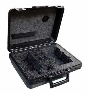 Bird 4300-061 Style Wattmeter Storage Case (space for Bird 100W RF Load and Elements) bird cc-6, bird 4300-061