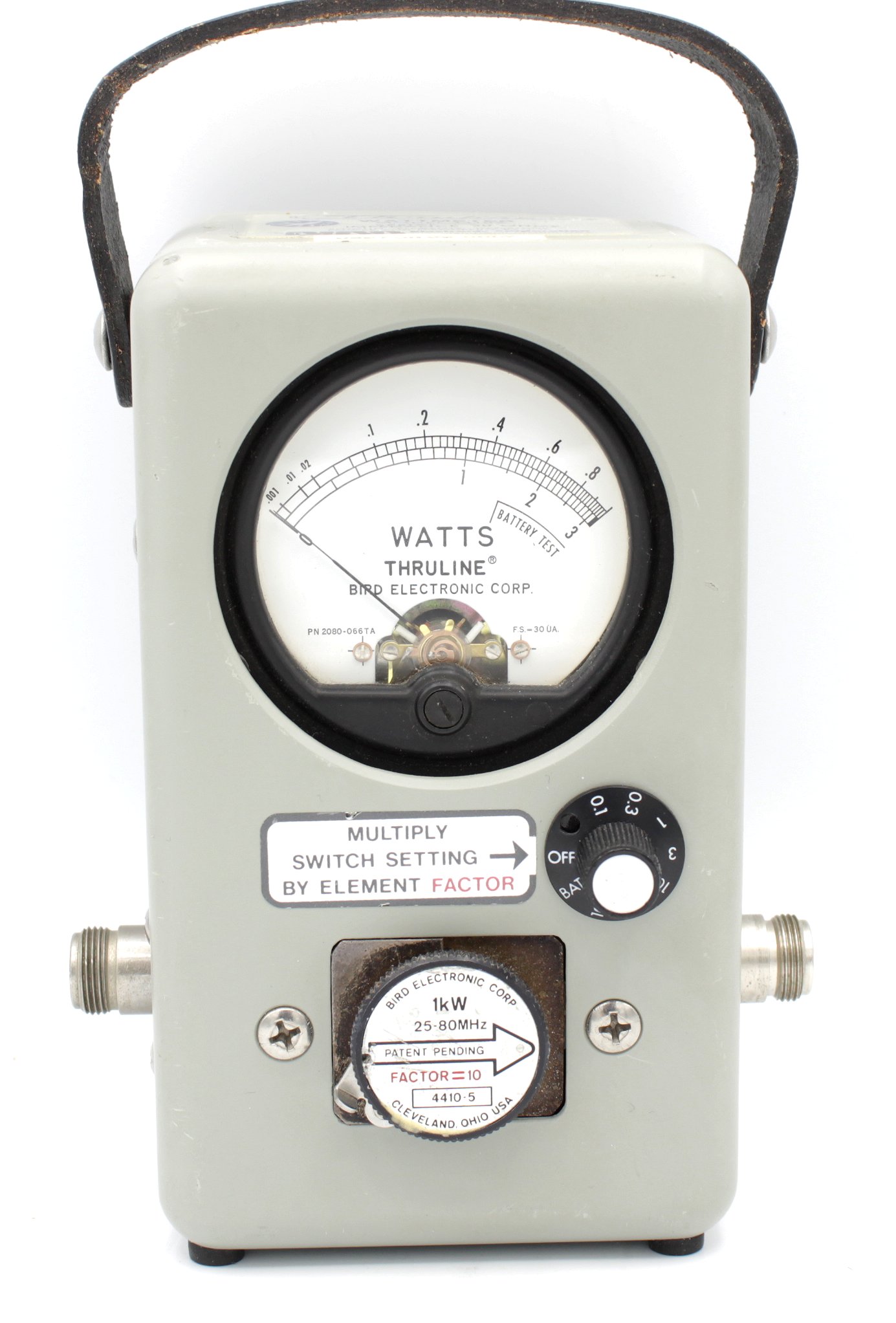 New Bird 4410A Wattmeter MultiRange Element 4410-8  200-1000 MHz 1-1000 Watts 