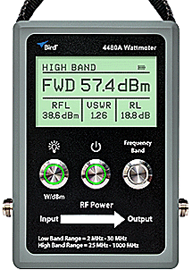 Bird 4480A Thruline Digital RF Wattmeter IN STOCK Bird 4480AThruline Digital RF Wattmeter