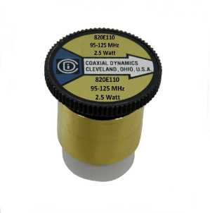Coaxial Dynamics Wattmeter Element 820E110 2.5W 80-140 MHz (Bird 110-2) Bird 080-2