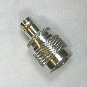 Adapter N(M) to BNC(F) rf adapter Type  N to BNC