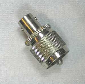 Adapter UHF(M) to BNC(F) rf adapter Type  UHF to BNC