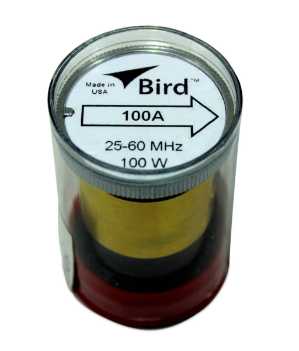 Bird Element 100A 100W 25-60 MHz Bird 100A