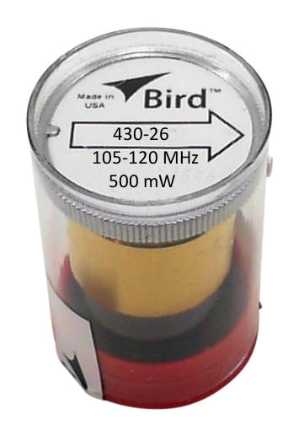 Bird Element 430-26 500 mW 105-120 MHz Bird 430-26 Wattmeter Element