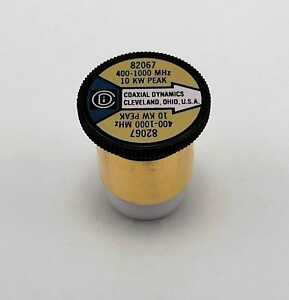 Coaxial Dynamics Wattmeter Element 82067 10000W 400-1000 MHz (Bird 10000E) Bird 10000E