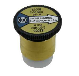 Coaxial Dynamics Wattmeter Element 82006 250W 2-30 MHz (Bird 250H) Bird 250H
