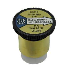 Coaxial Dynamics Wattmeter Element 82012 5W 25-60 MHz (Bird 5A) Bird 5A