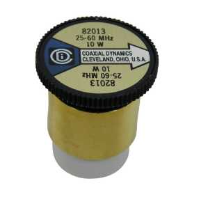 Coaxial Dynamics Wattmeter Element 82013 10W 25-60 MHz (Bird 10A) Bird 10A