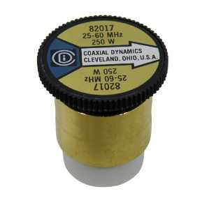 Coaxial Dynamics Wattmeter Element 82017 250W 25-60 MHz (Bird 250A) Bird 250A