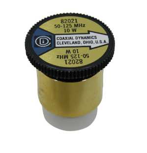 Coaxial Dynamics Wattmeter Element 82021 10W 50-125 MHz (Bird 10B) Bird 10B