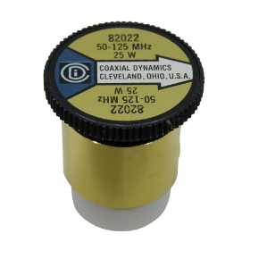 Coaxial Dynamics Wattmeter Element 82022 25W 50-125 MHz (Bird 25B) Bird 25B