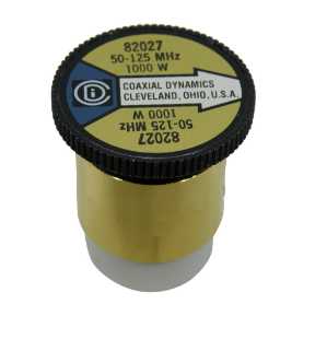Coaxial Dynamics Wattmeter Element 82027 1000W 50-125 MHz (Bird 1000B) Bird 1000B