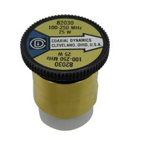 Coaxial Dynamics Wattmeter Element 82030 25W 100-250 MHz (Bird 25C) Bird 25C