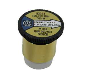 Coaxial Dynamics Wattmeter Element 82034 500W 100-250 MHz (Bird 500C) Bird 500B