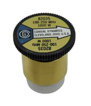 Coaxial Dynamics Wattmeter Element 82035 1000W 100-250 MHz (Bird 1000C) Bird 1000C