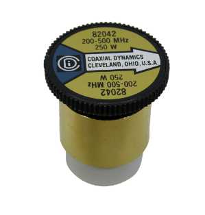 Coaxial Dynamics Wattmeter Element 82042 250W 200-500 MHz (Bird 250D) Bird 250D