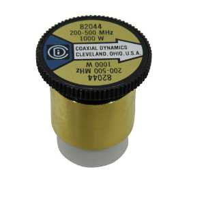 Coaxial Dynamics Wattmeter Element 82044 1000W 200-500 MHz (Bird 1000D) Bird 1000D