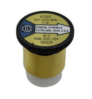 Coaxial Dynamics Wattmeter Element 82045 5W 400-1000 MHz (Bird 5E) Bird 5E