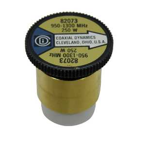 Coaxial Dynamics Wattmeter Element 82073 250W 950-1300 MHz (Bird 250J) Bird 250J