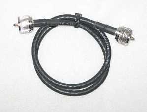 UHF Jumper RG8X Cable 6' 6' UHF Jumper Cable