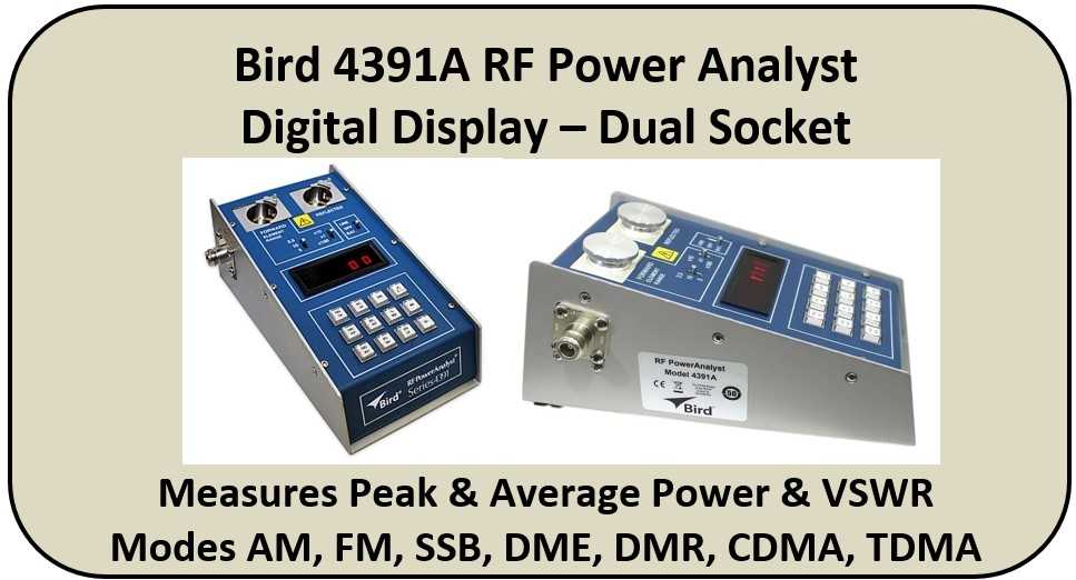 Bird 4391A RF Power Analyst